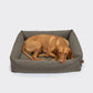 Sleepy Deluxe Graphite Dog Bed