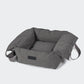 Hundeautositz Getaway Light Graphite tragbar