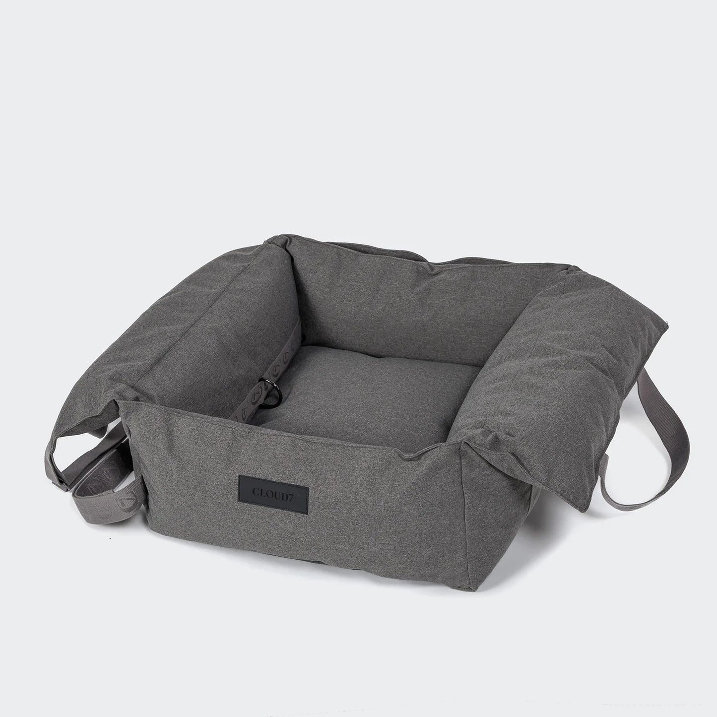 Hundeautositz Getaway Light Graphite tragbar