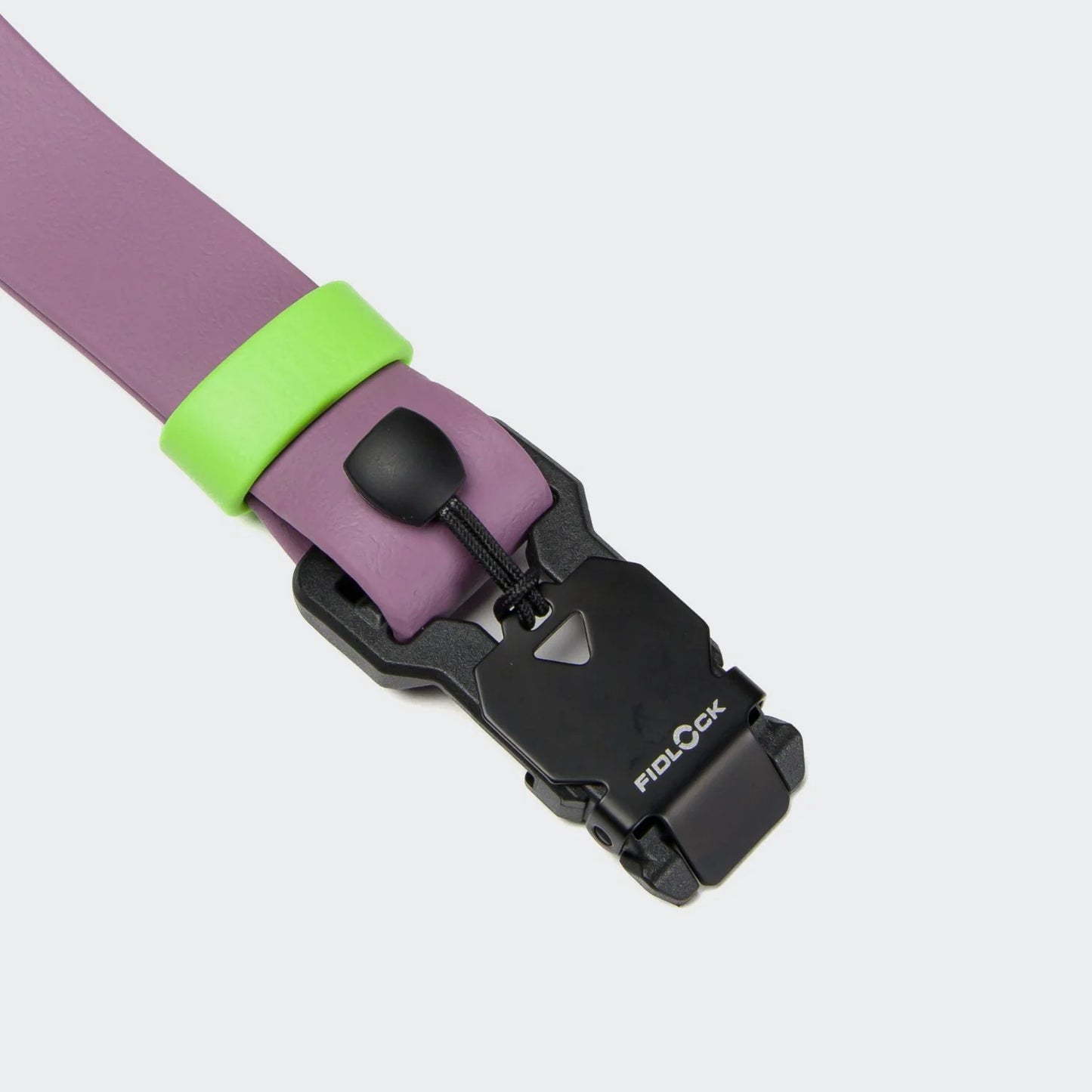 Hundehalsband BioThane Ipanema Lilac und Neon Green
