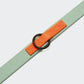 Hundeleine verstellbar BioThane Ipanema Mint Neon-Orange