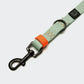 Hundeleine verstellbar BioThane Ipanema Mint Neon-Orange