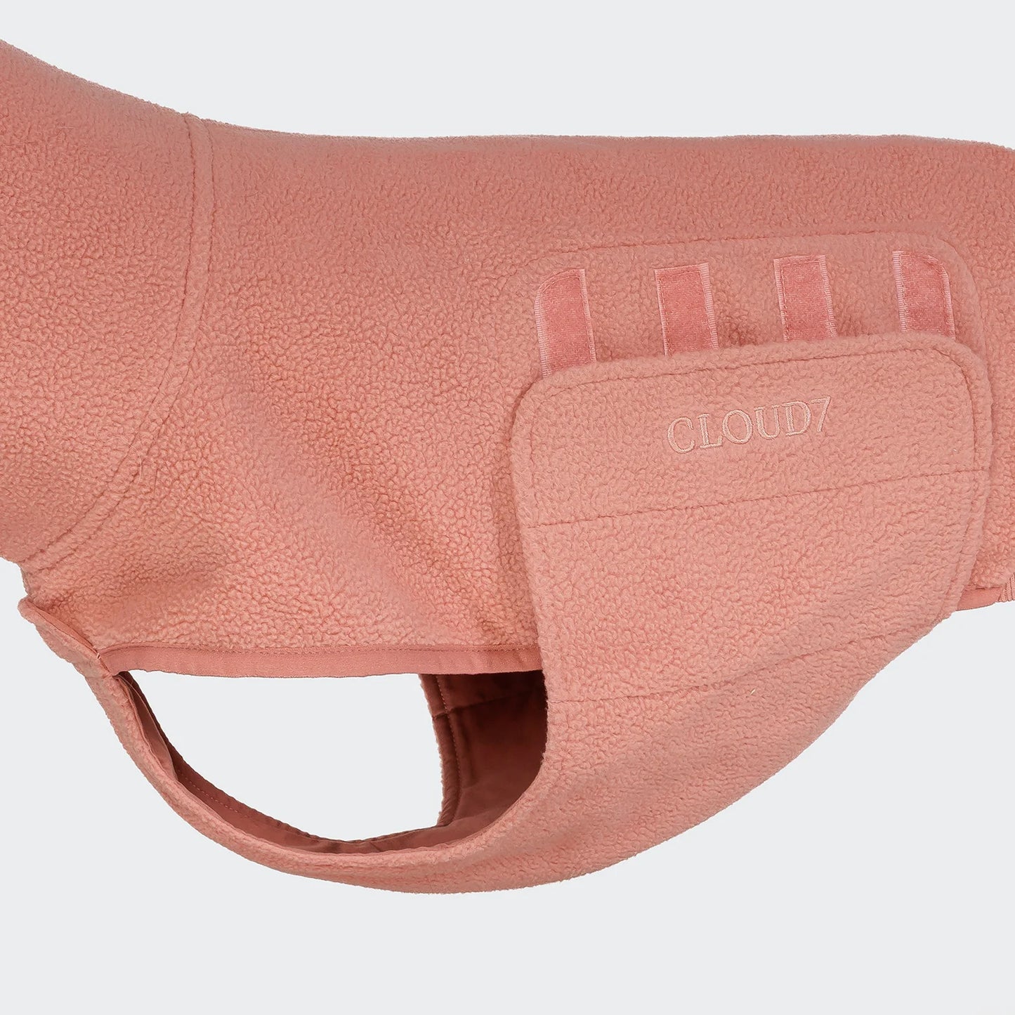 Hundepullover Dackel Fleece Derby 2.0 Faded Rose