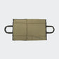Hundereisebett & Tote Bag AKTIV Puffer Dark Grey/Khaki