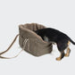 Hundetragetasche Lucca Canvas Sand