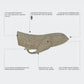 Hundepullover Gotland Sandy Brown 2025