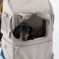 Hundetragerucksack Kari taupe