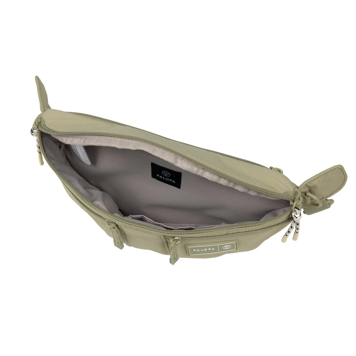 Spaziergangstasche Emma crinkled pale olive