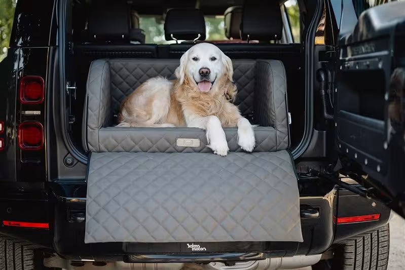Excellent trunk bed - Italian in grey