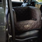 Excellent car seat - Italian in brown