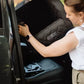 Excellent car seat - Italian in brown