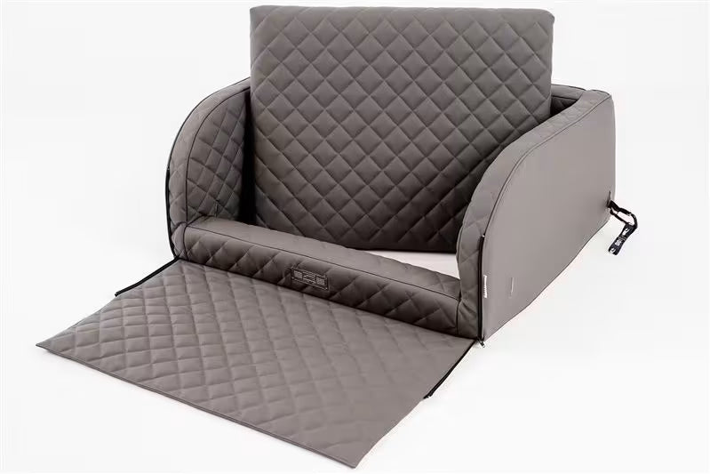 Excellent trunk bed - Italian in grey