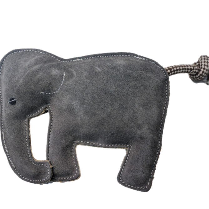 Lederspielzeug Elefant
