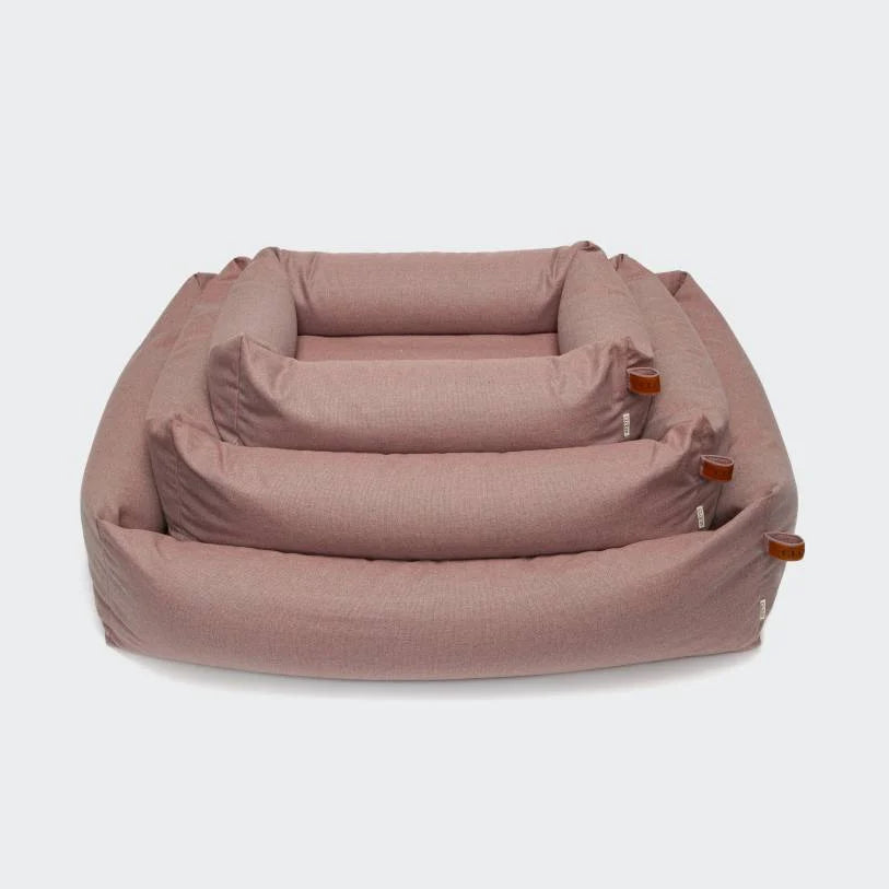 Hundebett Sleepy Deluxe Tweed Rosé