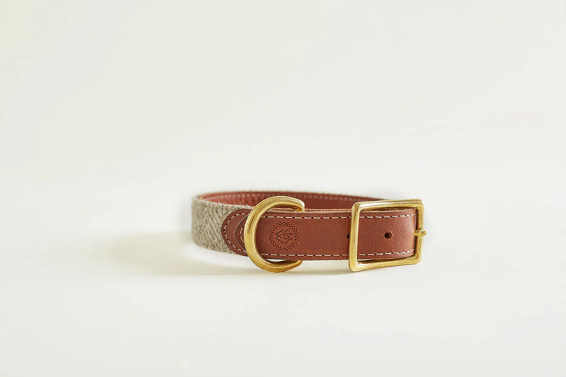 Halsband Tweed CLASSIC STONE