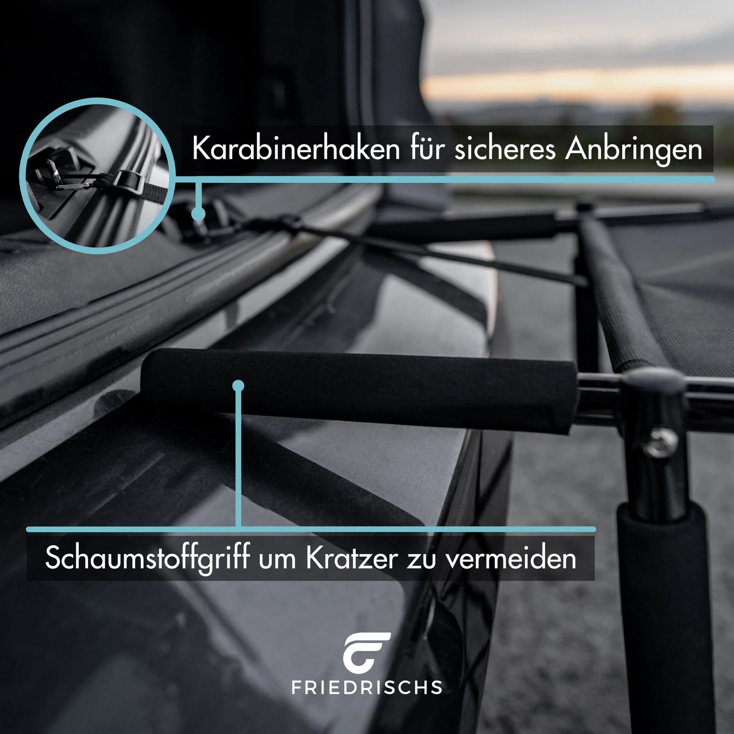 Hundetreppe als Einstiegshilfe für das Auto, 5stufig