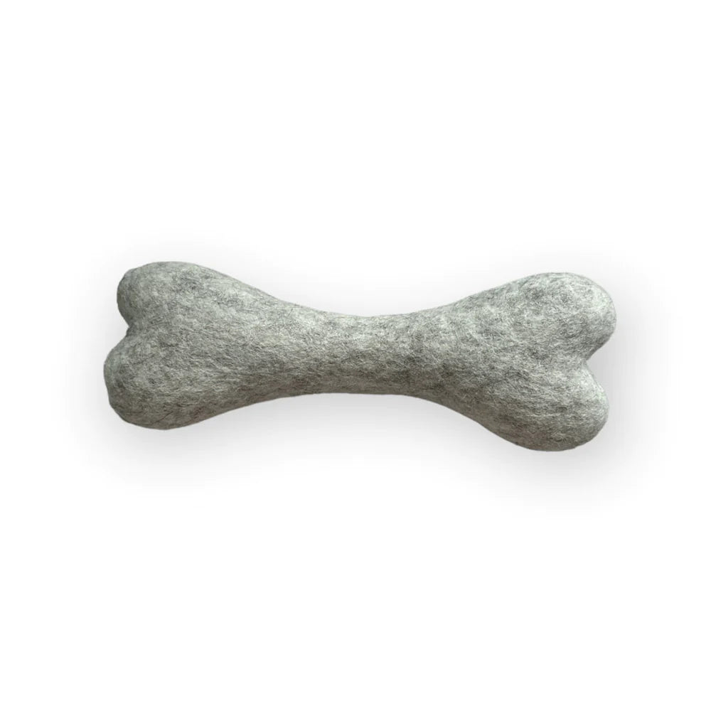 Knochen aus Wollfilz (klein)