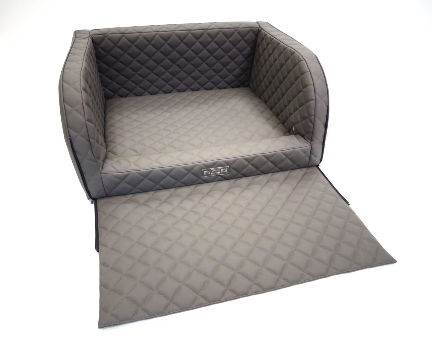 Excellent trunk bed - Italian in grey
