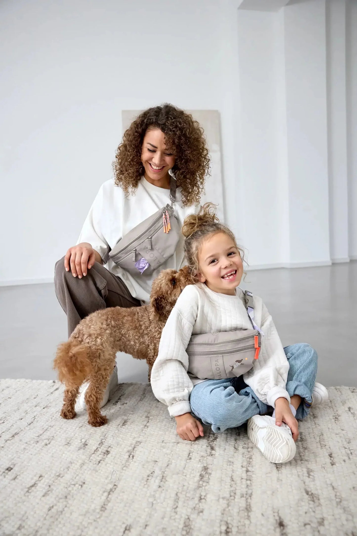 Gassitasche Mini Enja taupe
