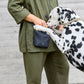 Dog Snack Bag Karl in navy