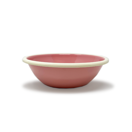 Futter- oder Wasserschüssel aus Emaille "Balu" Pink Berry