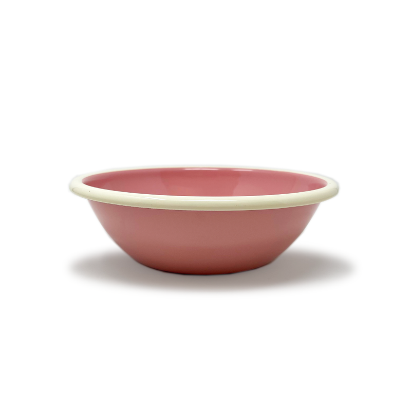 Futter- oder Wasserschüssel aus Emaille "Balu" Pink Berry