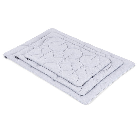 MiaCara Linea Steppdecke in Kiesel