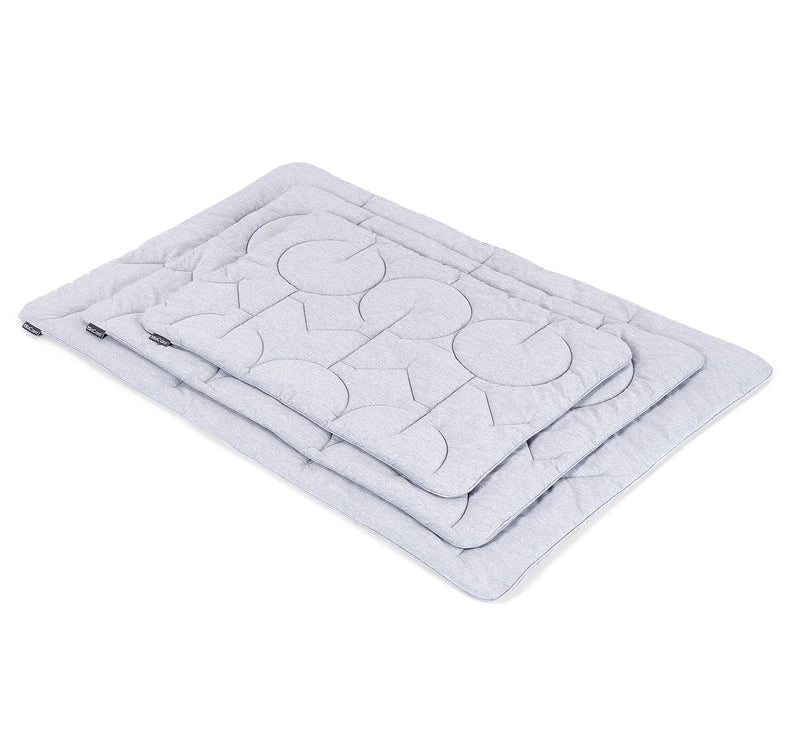 MiaCara Linea Steppdecke in Kiesel
