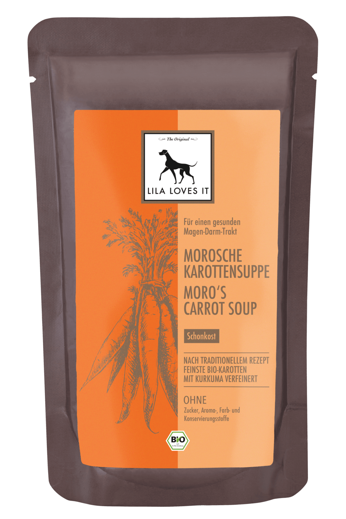 Bio-Karottensuppe nach Moro 130 ml - Pouch