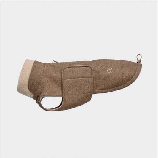 Hundemantel Brooklyn Dackel Flanell Hazel