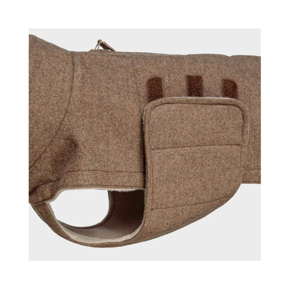 Hundemantel Brooklyn Dackel Flanell Hazel