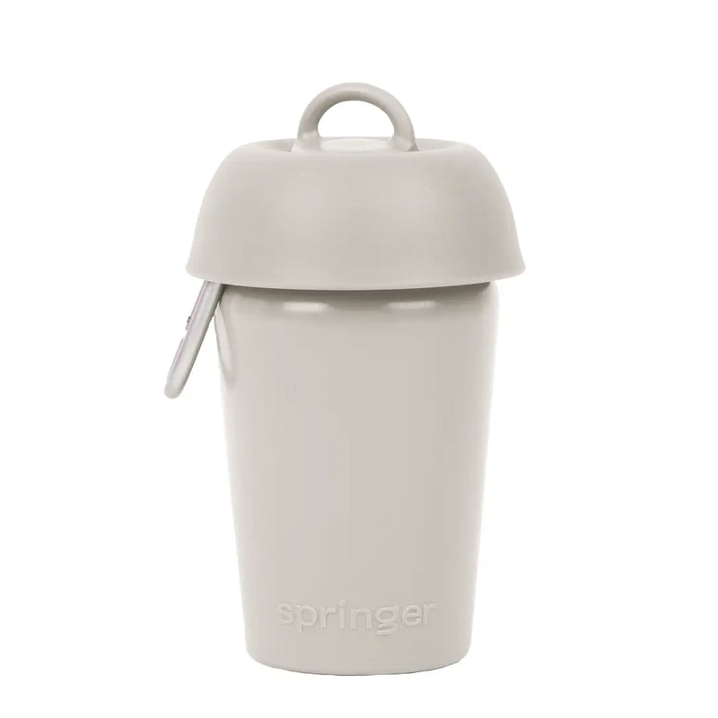 Reisetrinkflasche Flip taupe