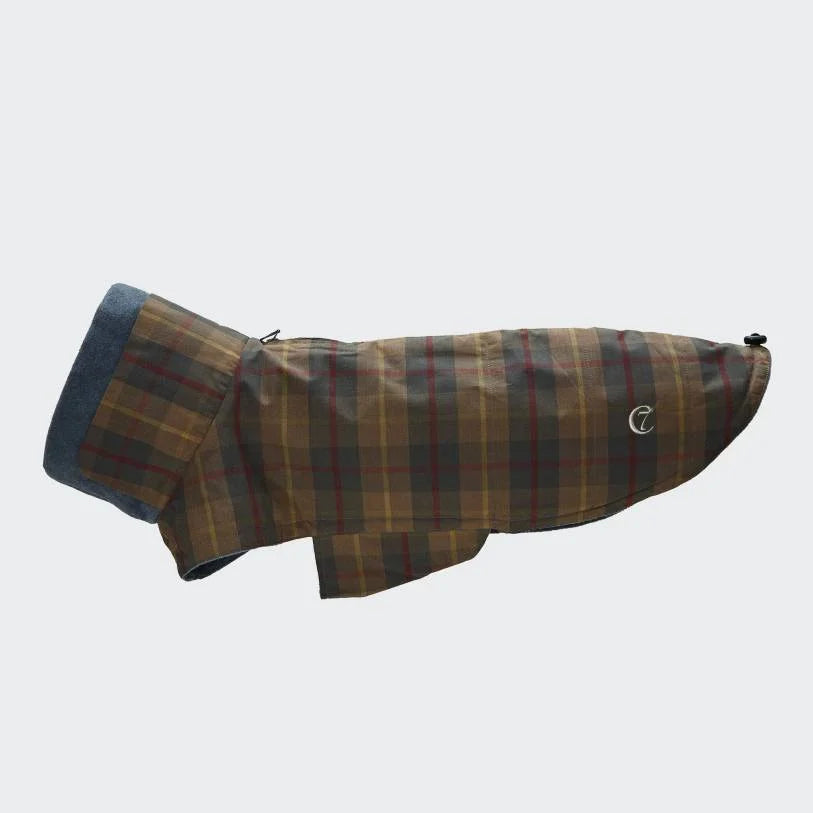 Hundemantel Brooklyn Waxed Tartan