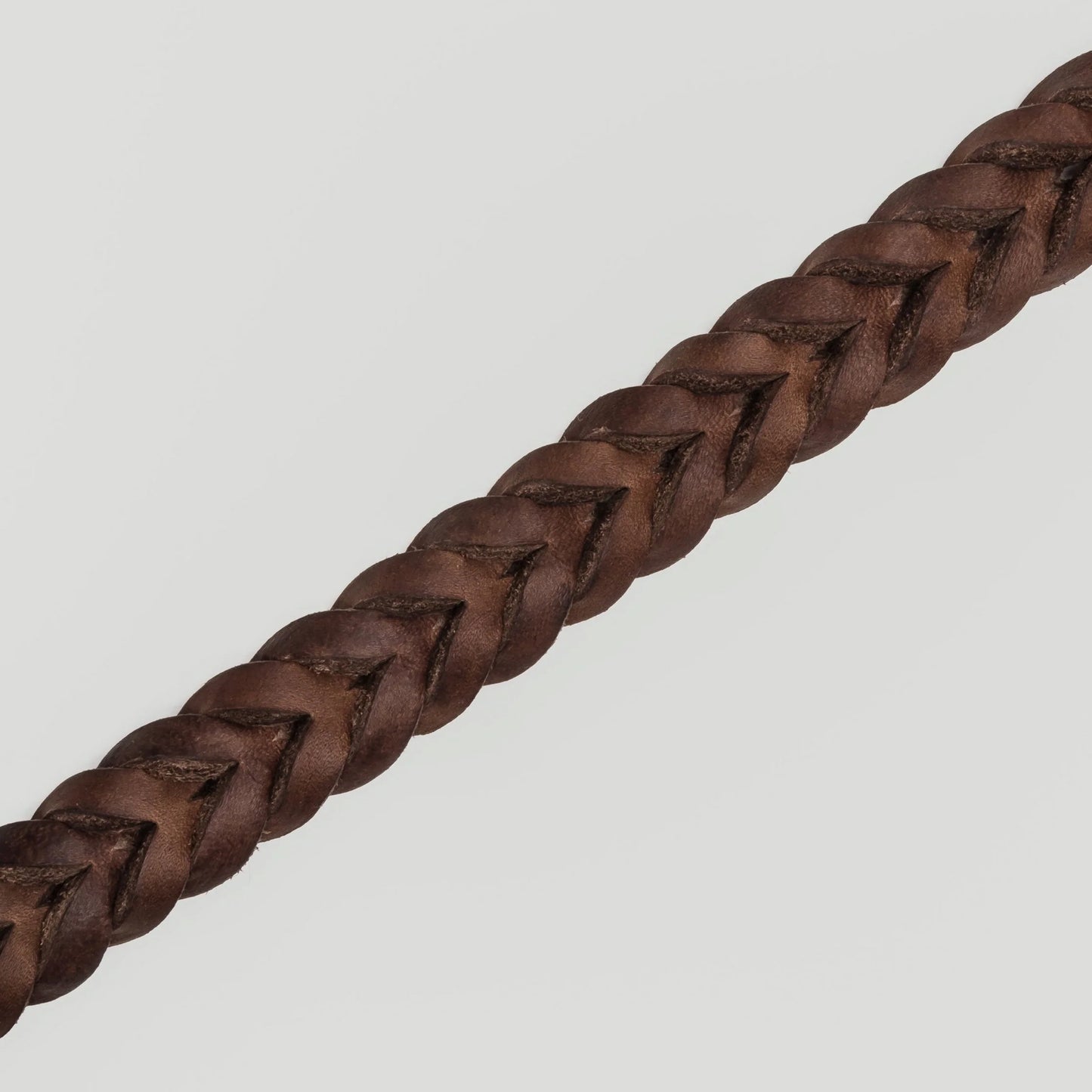 Hundehalsband Central Park Saddle Brown Silber