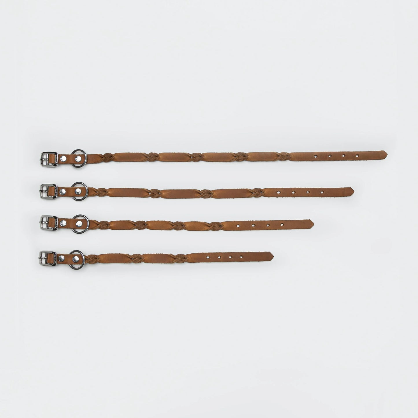 Hundehalsband Riverlino Camel Silver