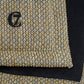Hundematte Chenille Dots Black/Fennel