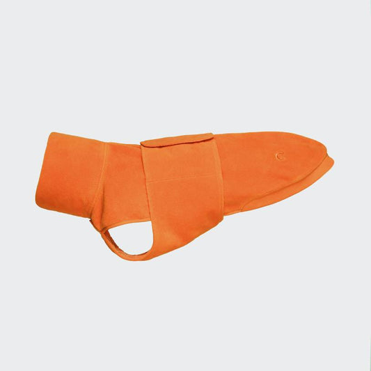 Hundepullover Fleece Derby Orange (2024 Modell)