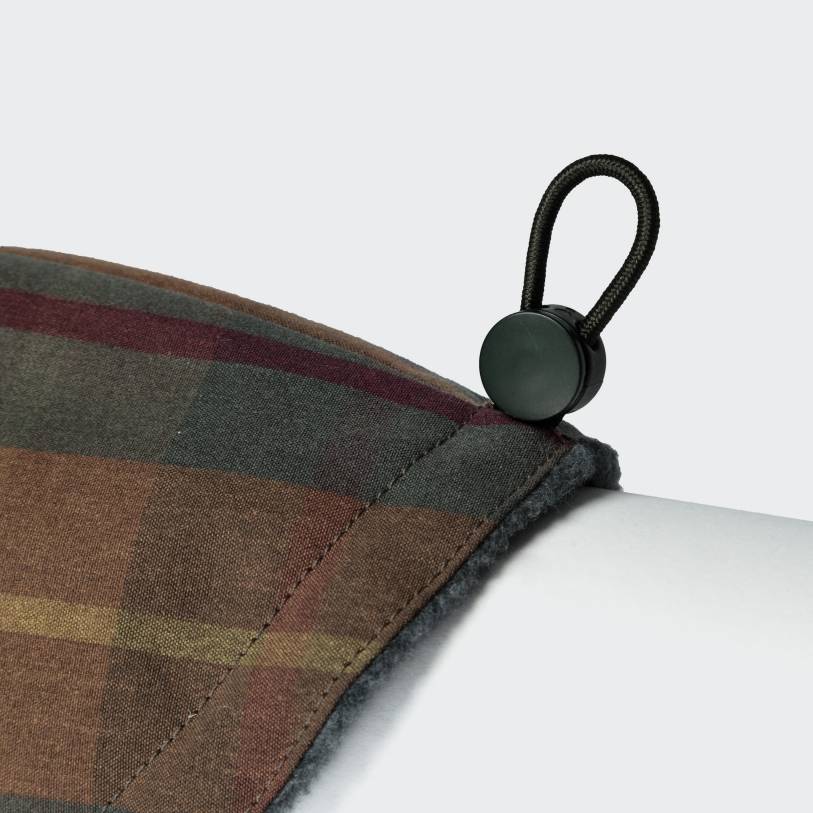 Hundemantel Brooklyn Dackel Waxed Tartan