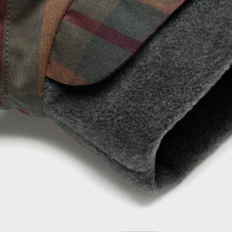 Hundemantel Brooklyn Dackel Waxed Tartan