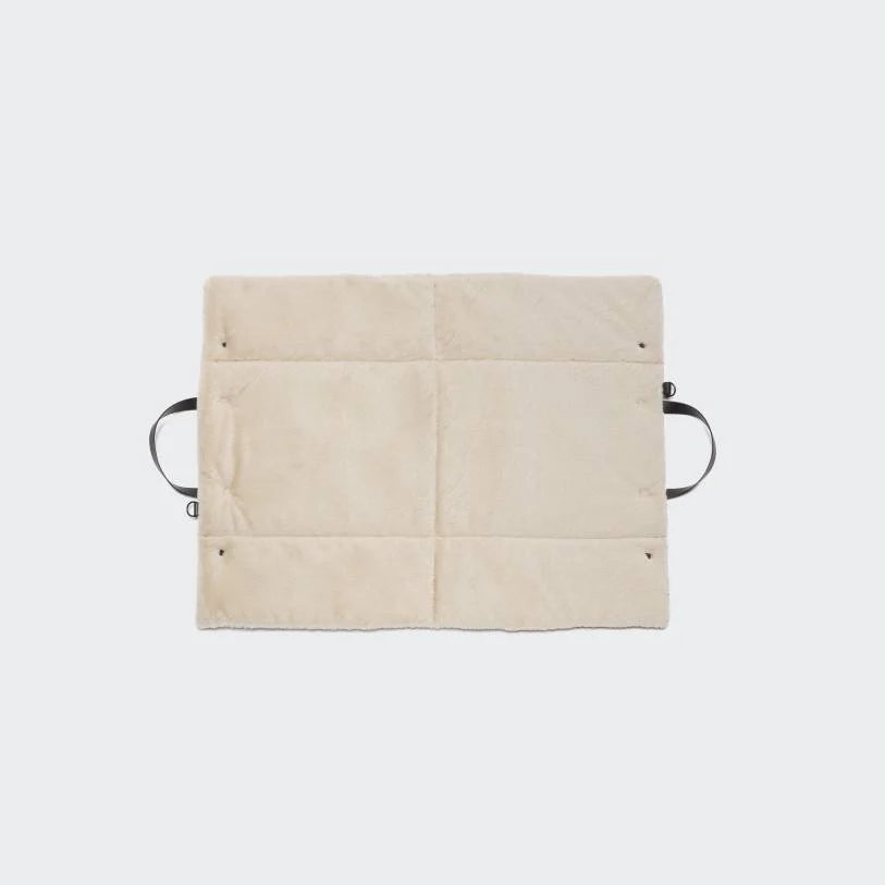 Hundereisebett Canvas Olive