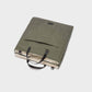 Hundereisebett Canvas Olive