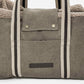 Hundetragetasche Lucca Canvas Sand