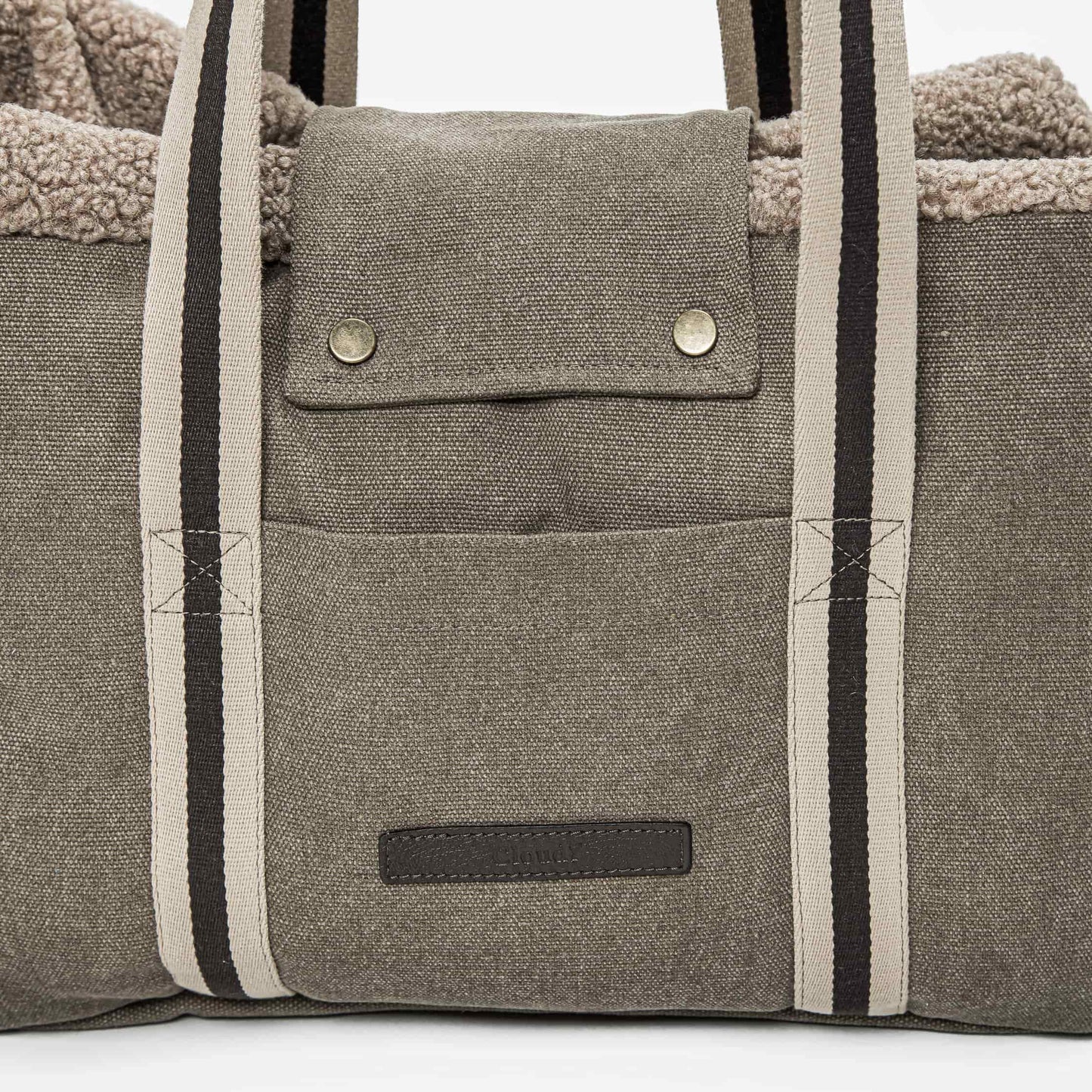 Hundetragetasche Lucca Canvas Sand