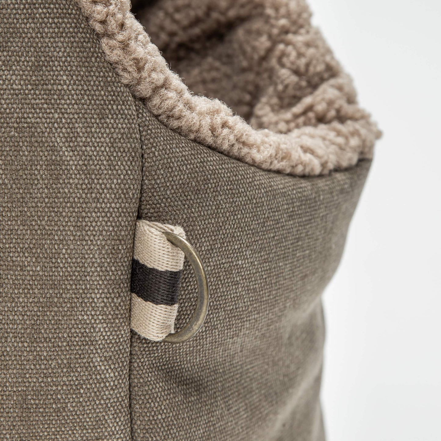 Hundetragetasche Lucca Canvas Sand