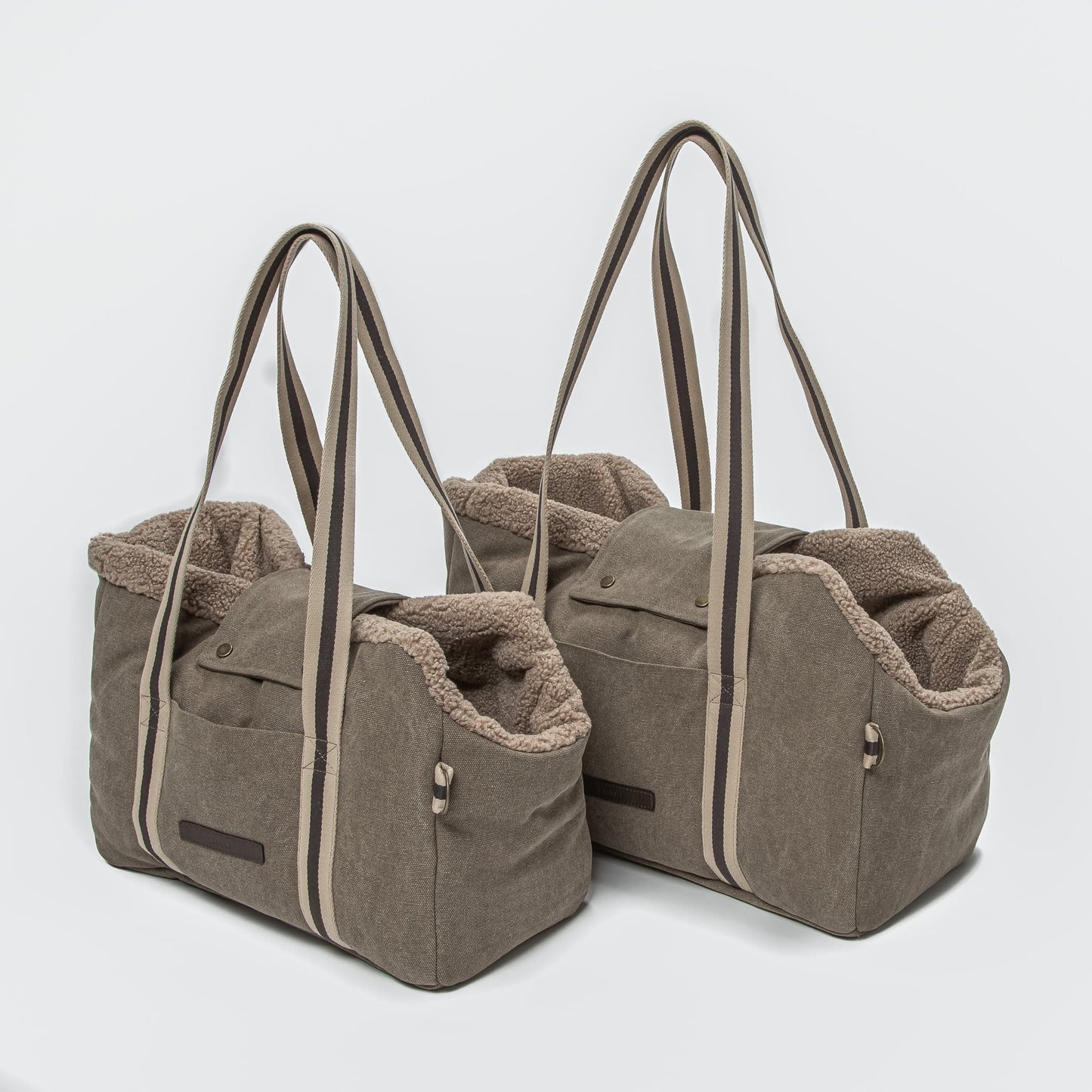 Hundetragetasche Lucca Canvas Sand