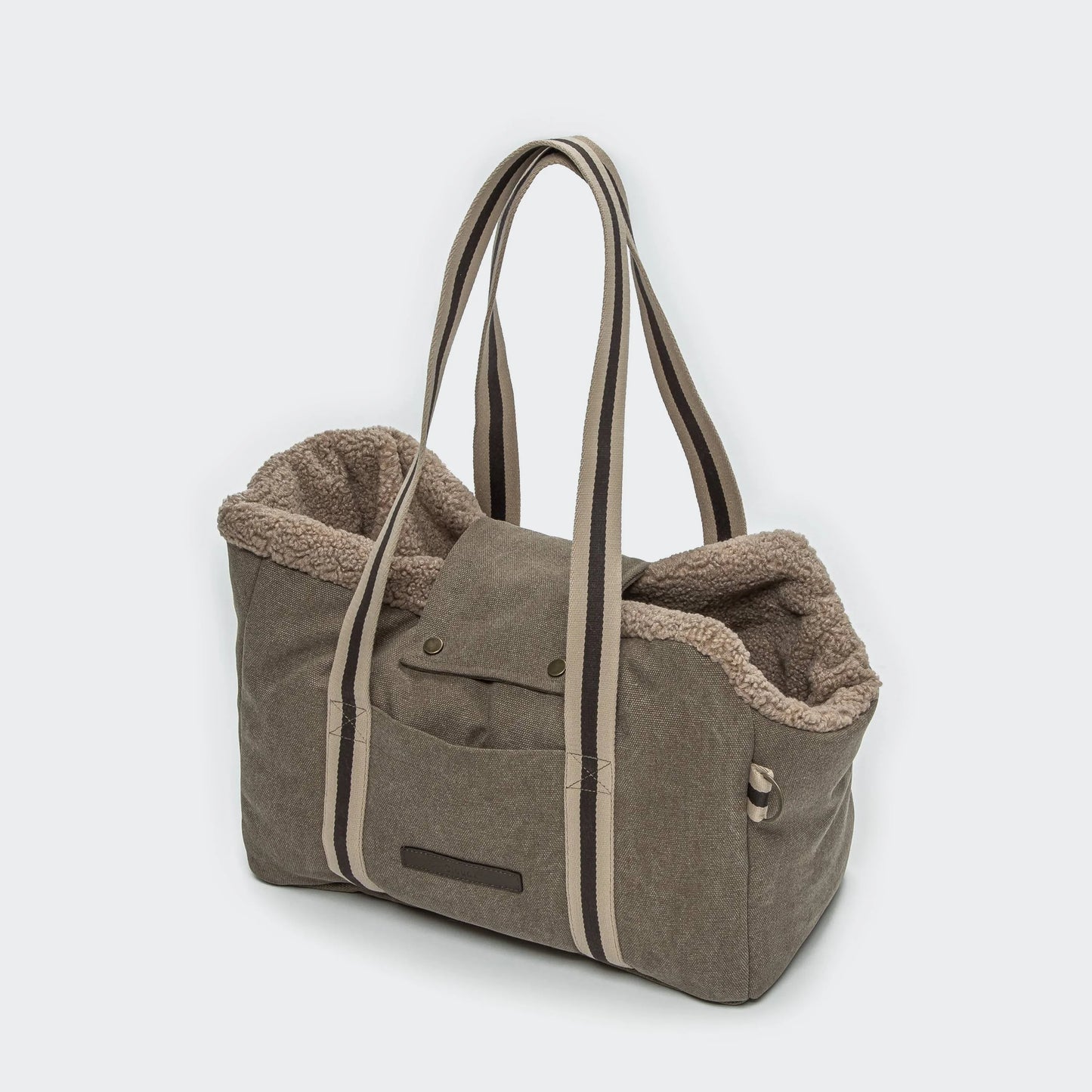 Hundetragetasche Lucca Canvas Sand