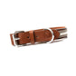 Hundehalsband Baseball Grau