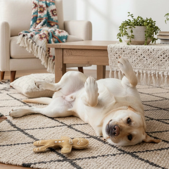 Lebkuchenmann - Spielzeug aus Leder