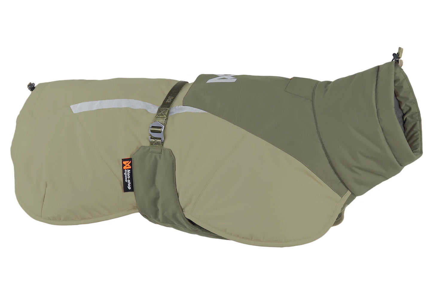 Glacier 3.0 Wintermantel mit Merino-Wolle in grün