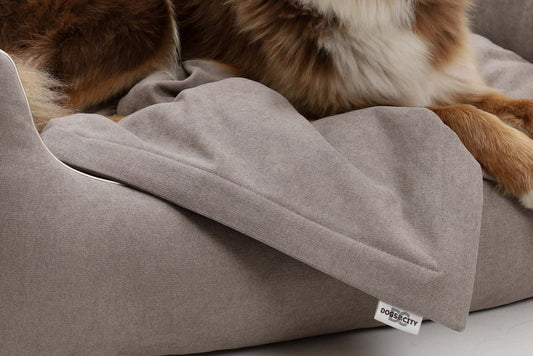 Hundedecke Plaid Monterey sand beige